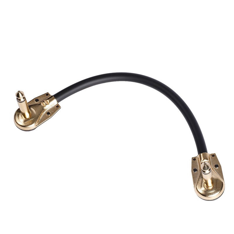 Donner كابلات باتش جيتار دونر بزاوية صحيحة 6 بوصات 15 سم 1/4 كابلات أدوات للمؤثرات 6 عبوات - Image 5